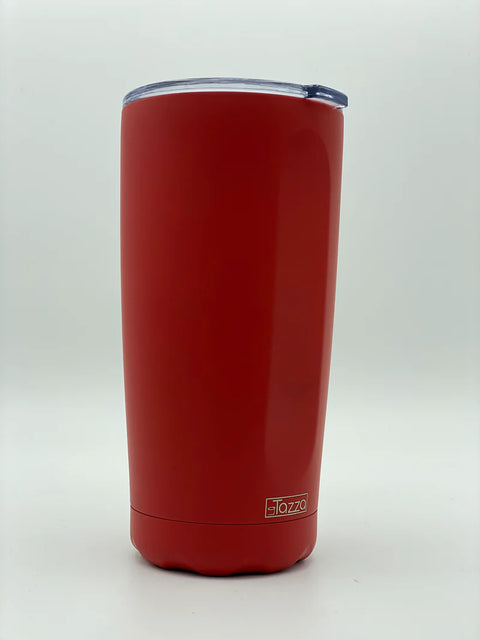 20oz La Tazza Matte Dual Wall Insulated Tumbler with slide lid