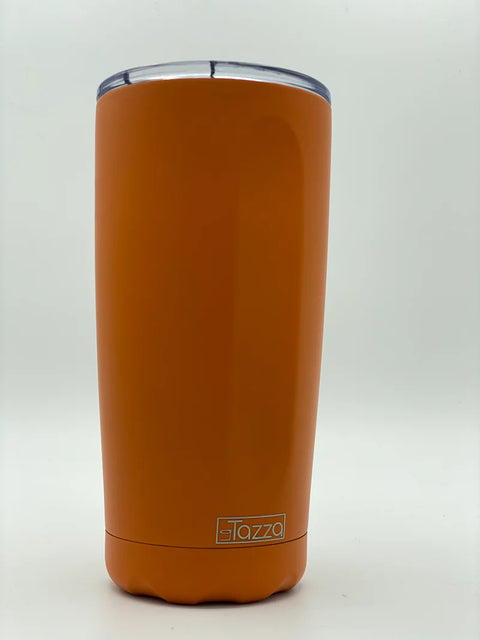 20oz La Tazza Matte Dual Wall Insulated Tumbler with slide lid